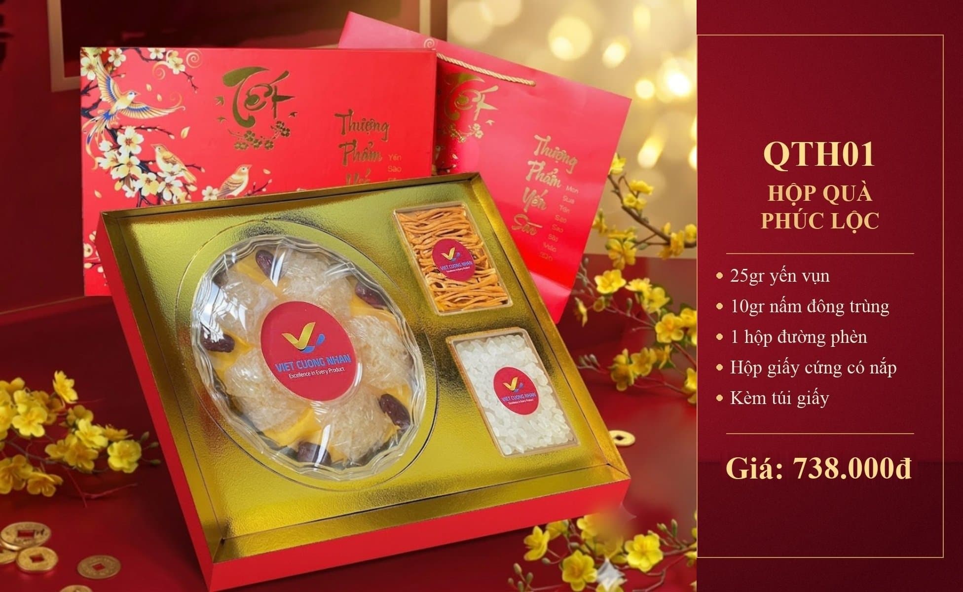 Quà biếu yến sào
