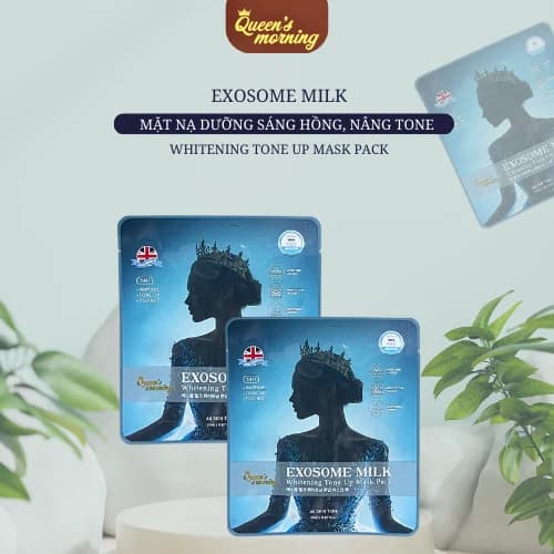 Mặt nạ – trắng sáng-nâng tone- 10 miếng( Màu xanh)