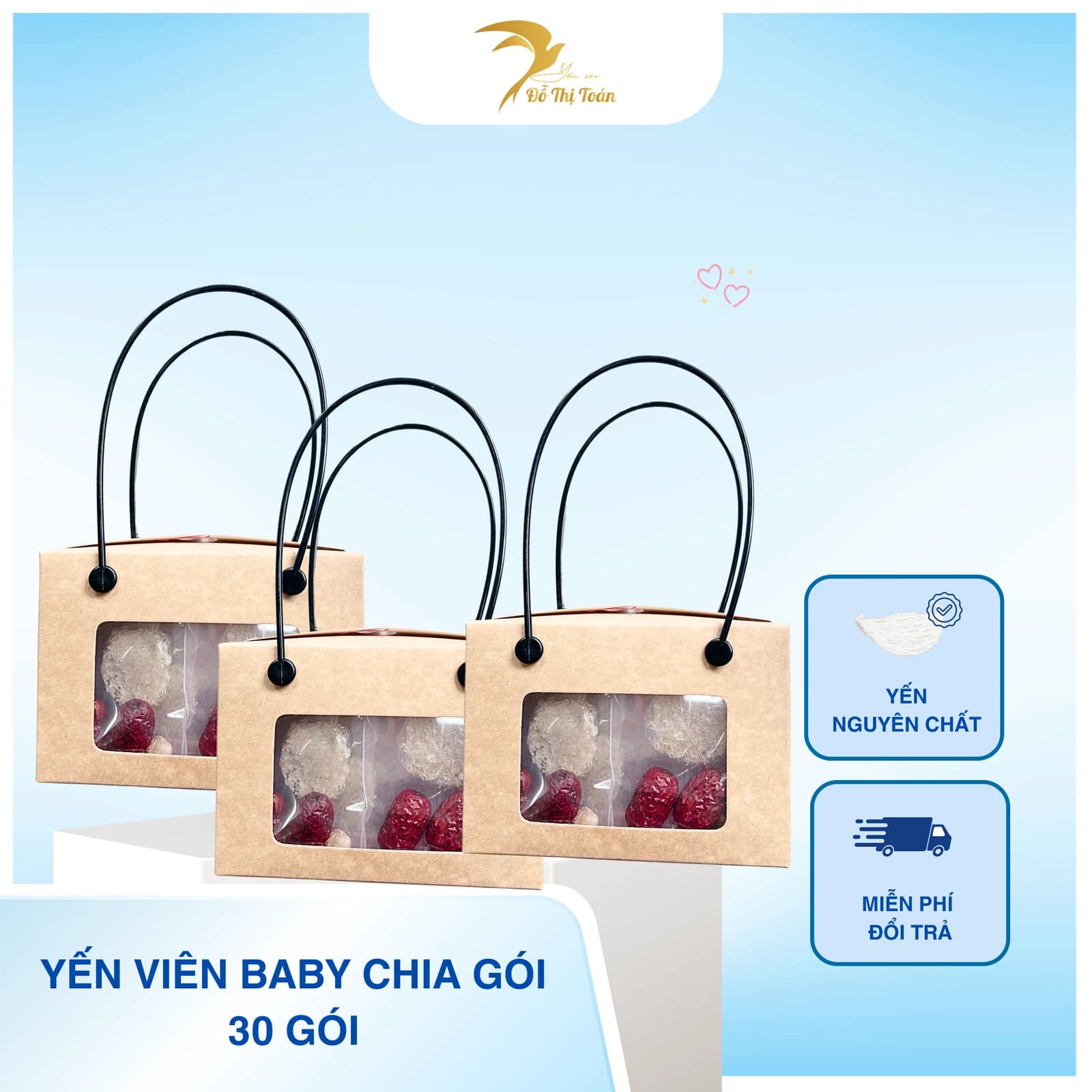 30 GÓI YẾN VIÊN BABY THẬP CẨM