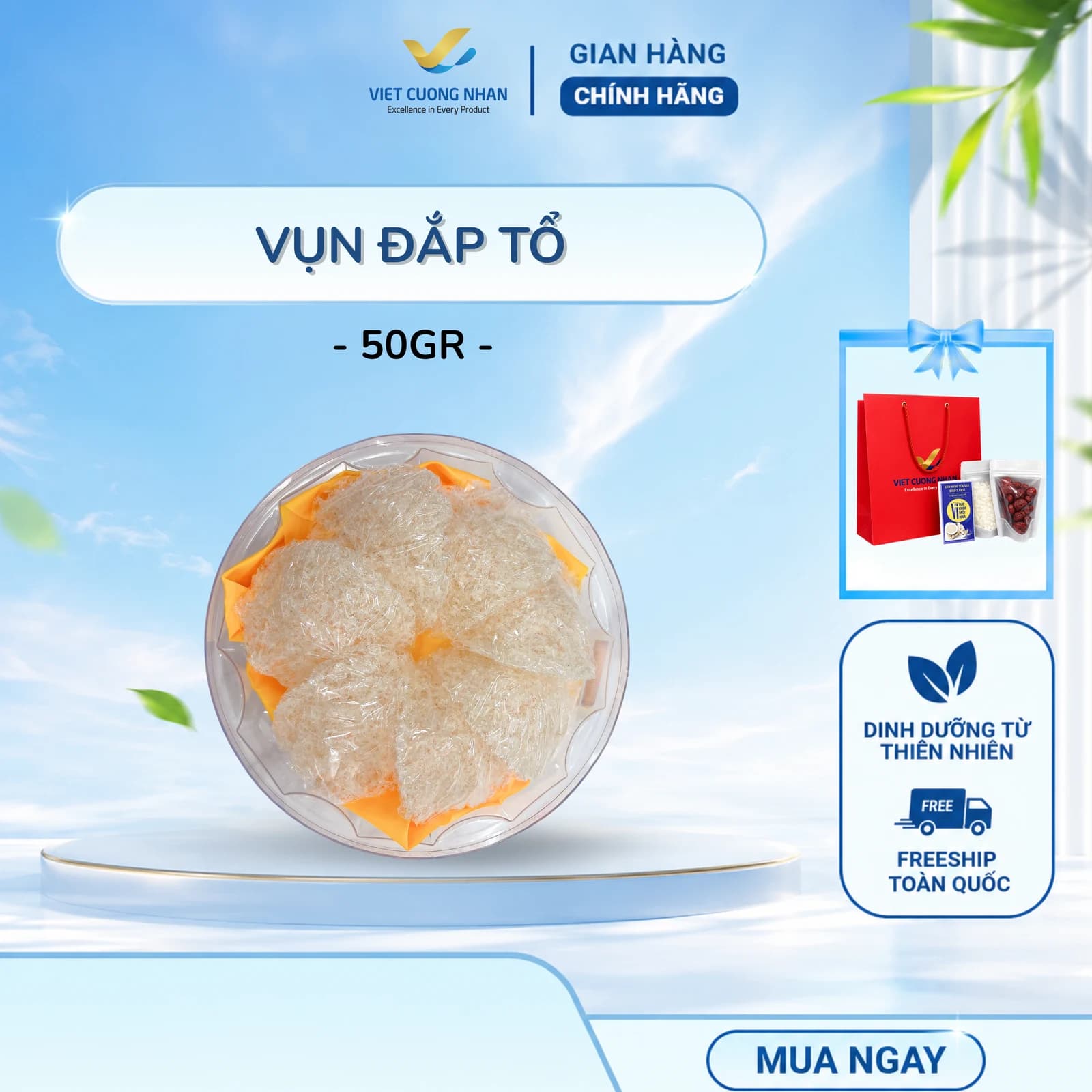 Yến vụn đắp tổ · Hộp 50g
