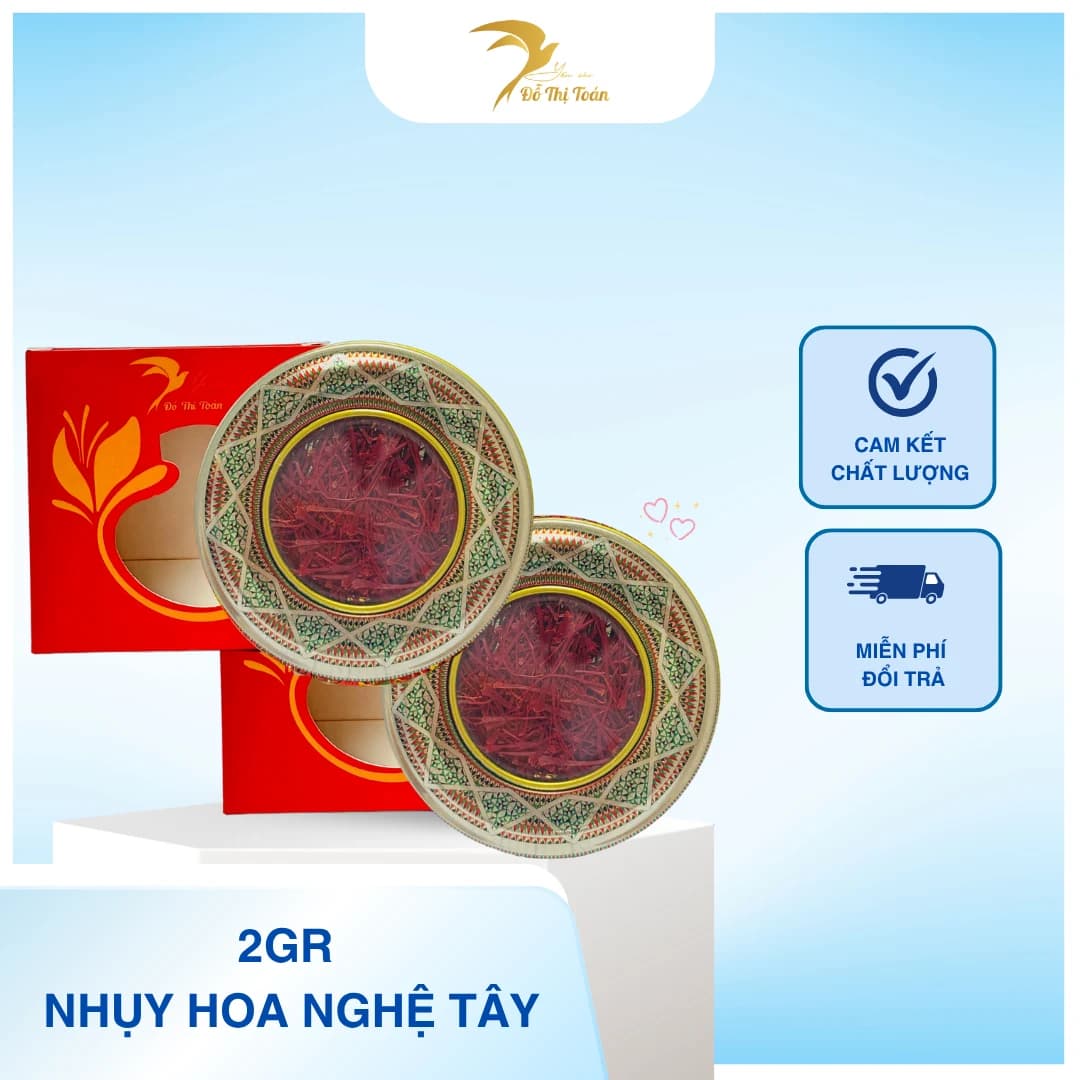 Nhụy Hoa Nghệ Tây [Saffron]- HỘP 2GR