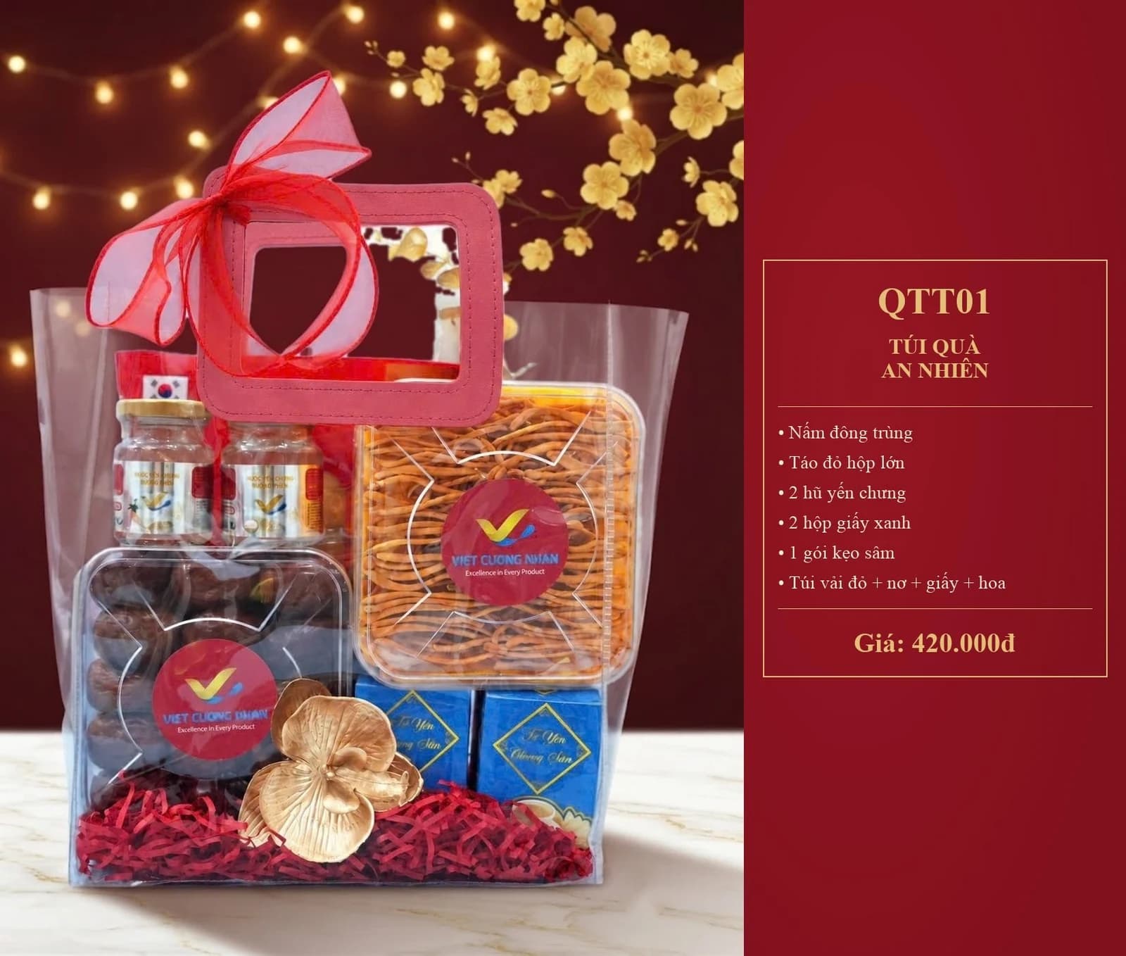 GIỎ QUÀ TÚI AN NHIÊN