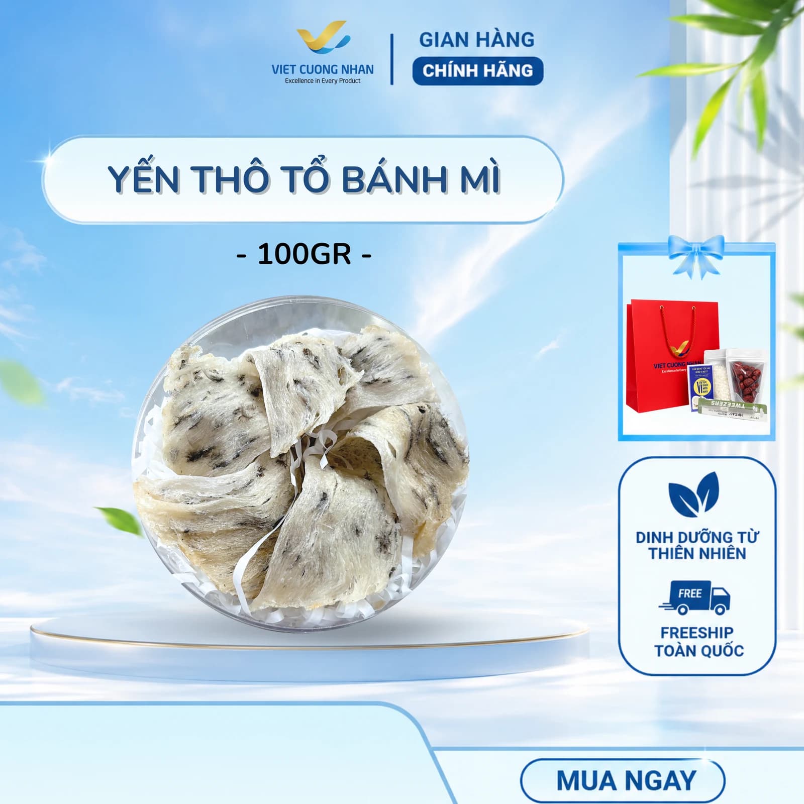 Thô Góc Bánh Mì- HỘP 100GR