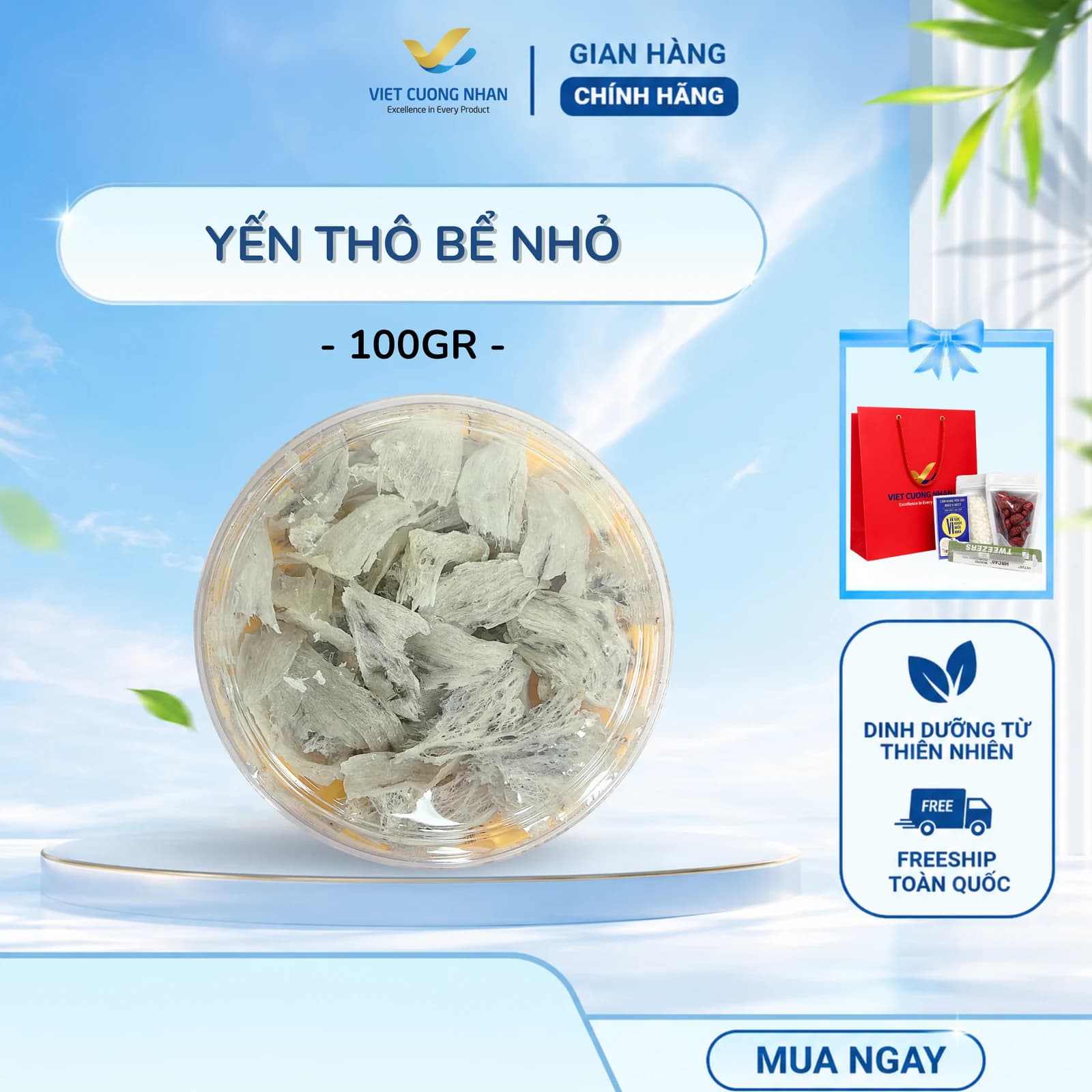 THÔ BỂ NHỎ- HỘP 100GR
