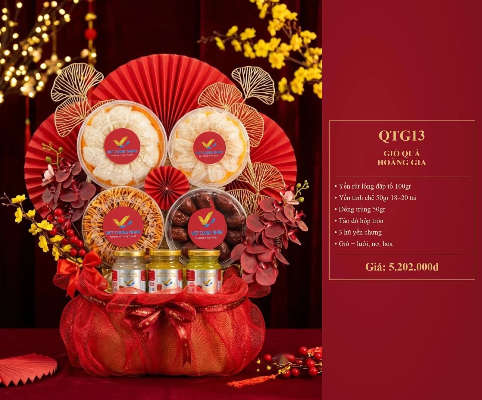 GIỎ QUÀ HOÀNG GIA