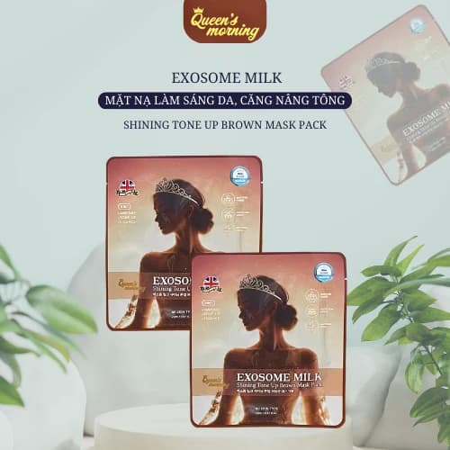 Mặt nạ– bóng sáng-nâng tone- 10 miếng- (Màu nâu)
