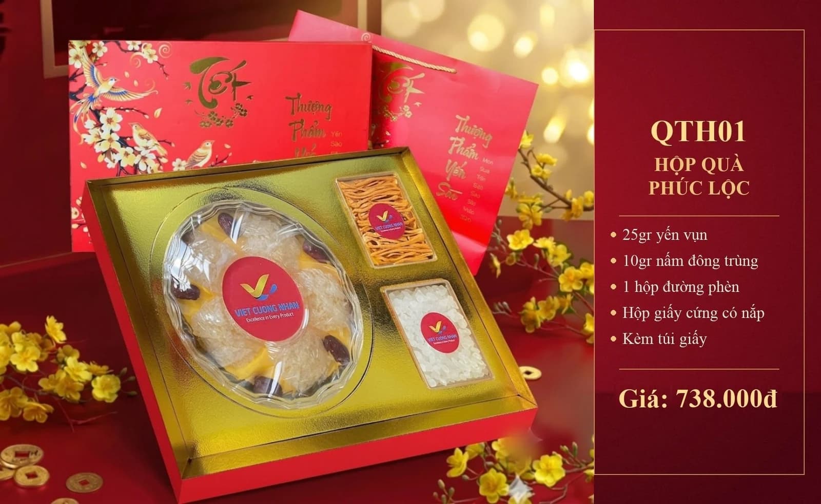 Giỏ quà Phúc Lộc