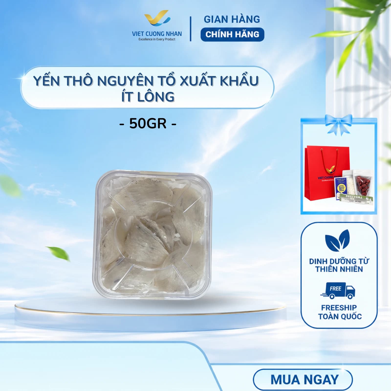 THÔ NGUYÊN TỔ XUẤT KHẨU- HỘP 50GR