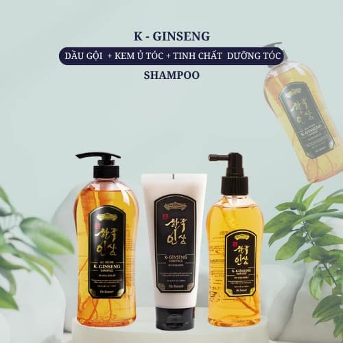 COMBO 3 MÓN CHĂM SÓC TÓC (Dầu gội, Kem ủ tóc, Tinh chất dưỡng tóc)