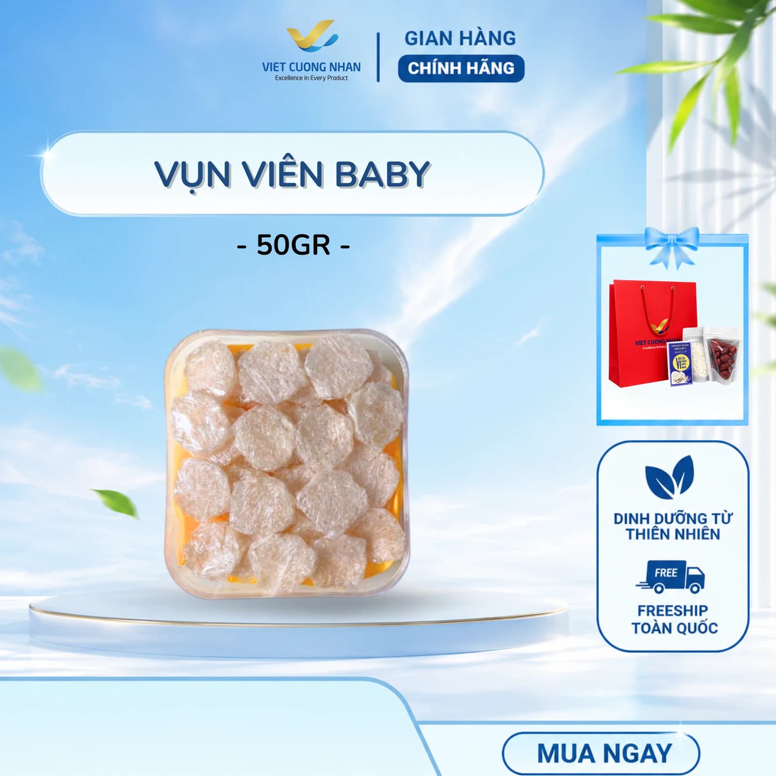 Yến vụn baby · Hộp 50g