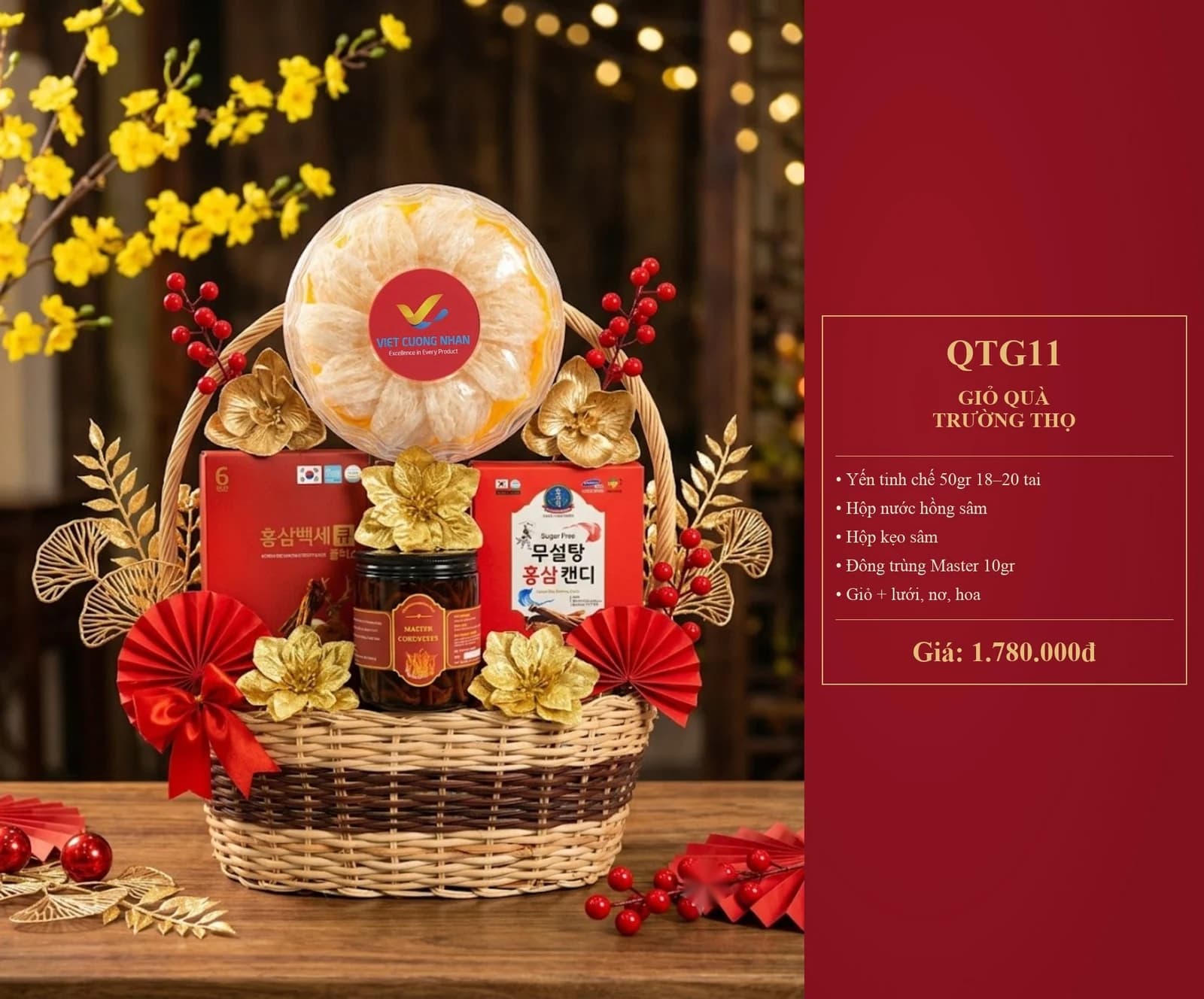 GIỎ QUÀ TRƯỜNG THỌ