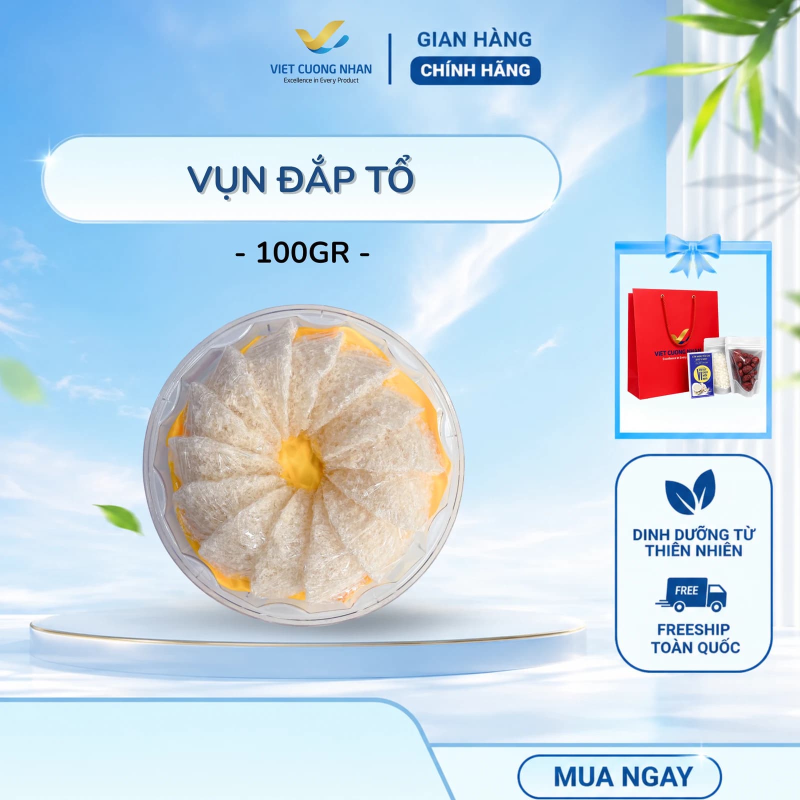 YẾN VỤN ĐẮP TỔ- HỘP 100GR