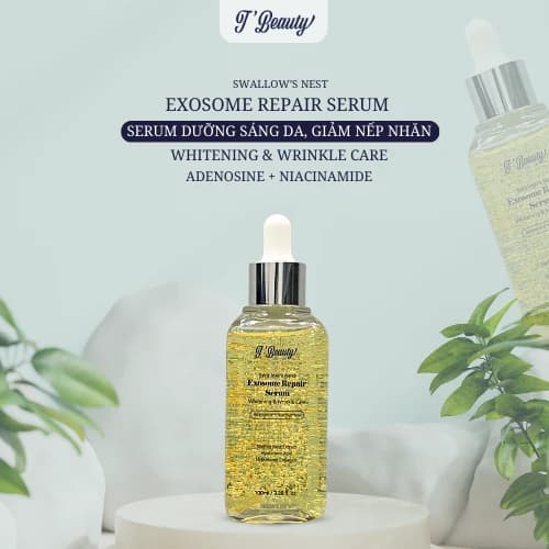 Tinh chất Serum phục hồi Exosome Yến Sào- Chai 100ml