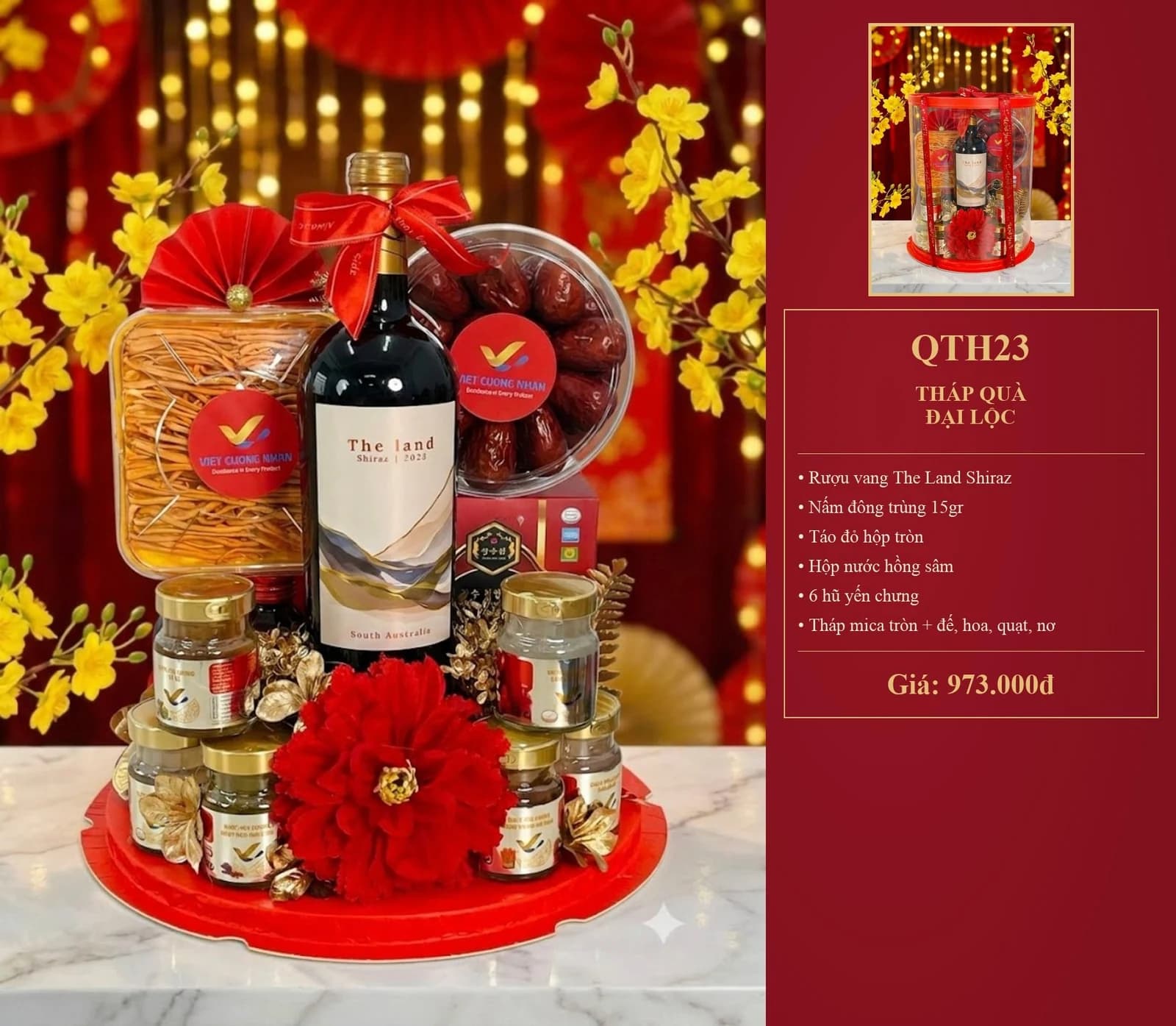 THÁP QUÀ ĐẠI LỘC