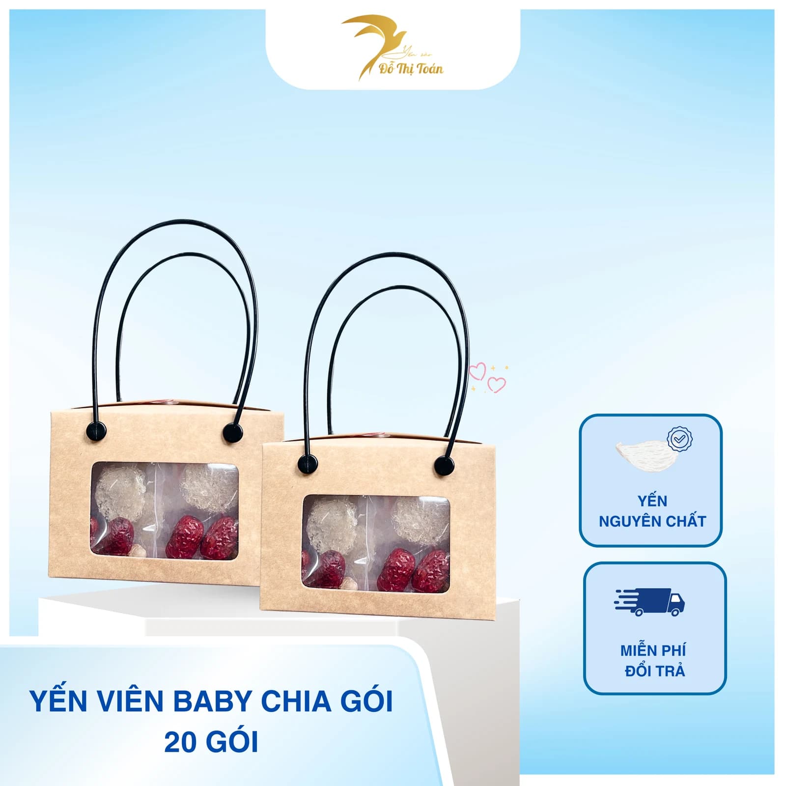20 GÓI YẾN BABY VIÊN THẬP CẨM