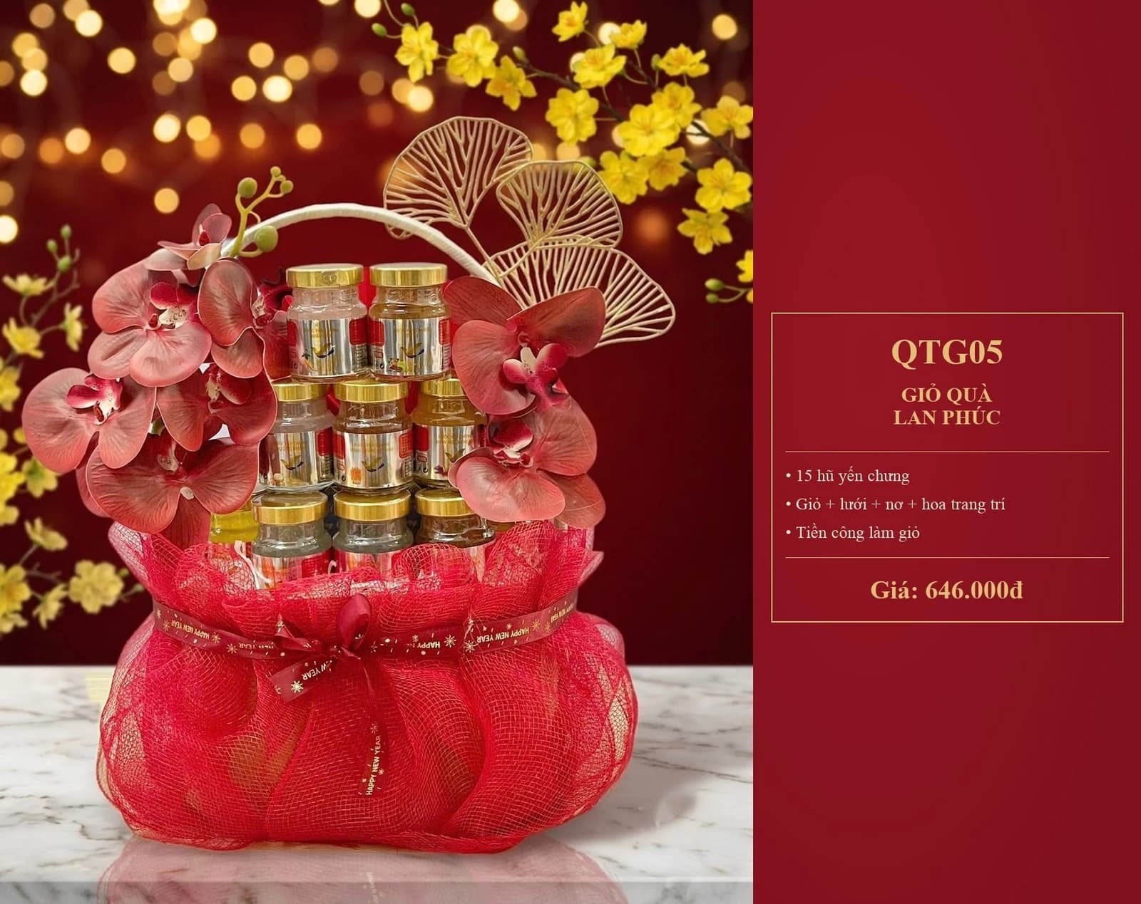 GIỎ QUÀ LAN PHÚC