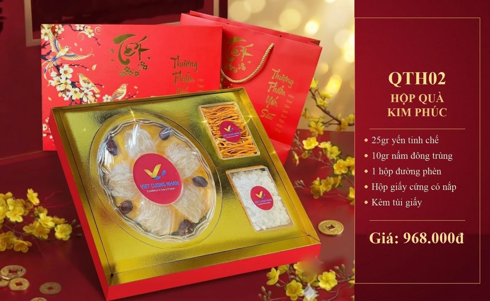 GIỎ QUÀ PHÚC LỘC KIM PHÚC